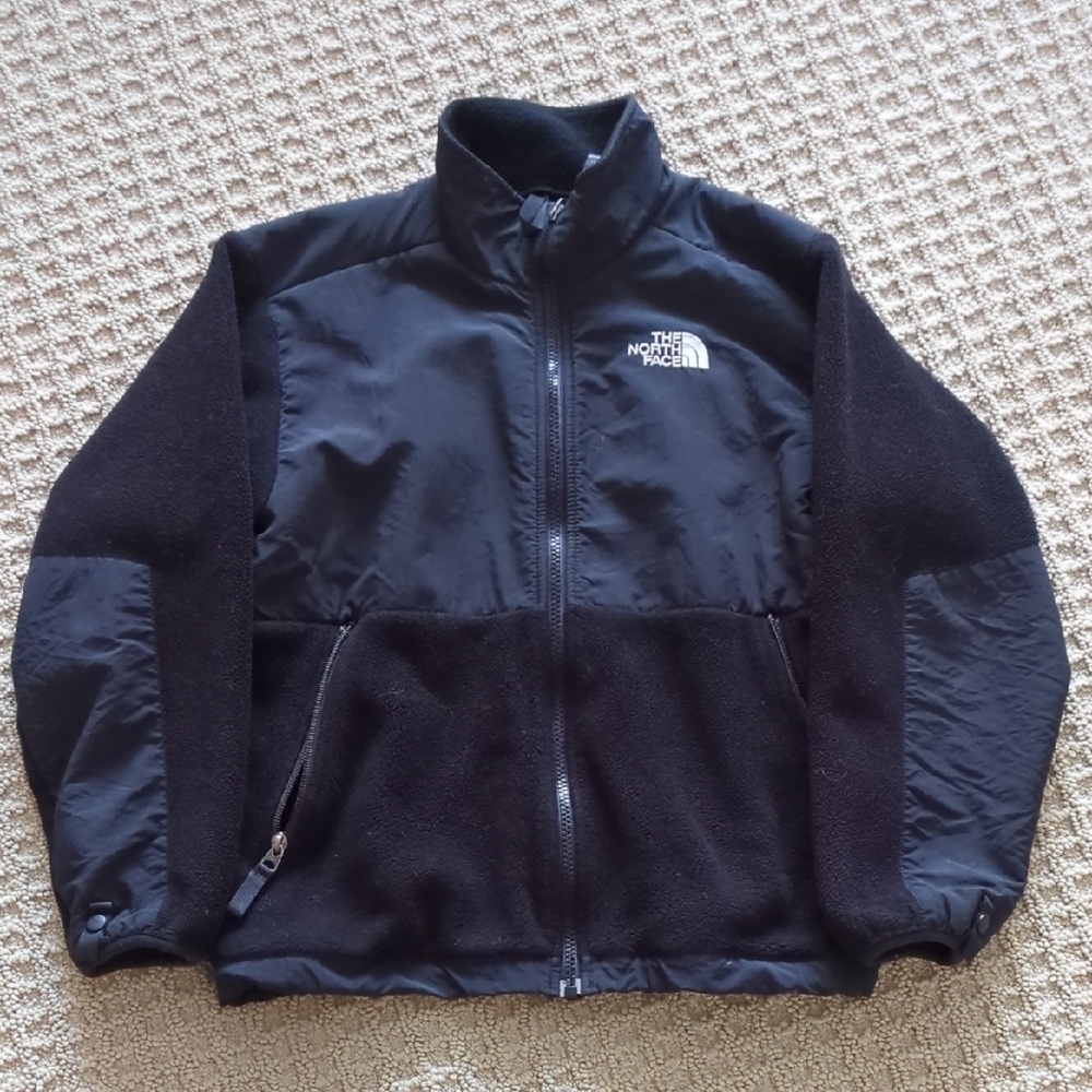 The North Face Boy's Black Fleece Jacket